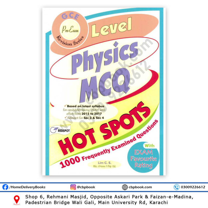O Level PHYSICS Paper 2 Topical Workbook (Art#282) – Read & Write – CBPBOOK
