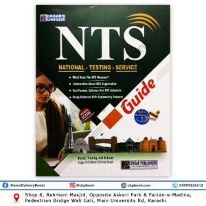 NTS National Testing Service Guide 2024 By Dr Tariq Ali Khan - Dogar Publishers