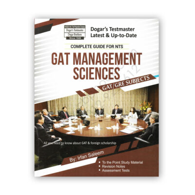 GAT Management Sciences GAT/GRE Subject NTS By Irfan Saleem - Dogar Brother