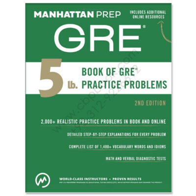 5 lb Book Of GRE Practice Problems Manhattan Prep 2nd Edition