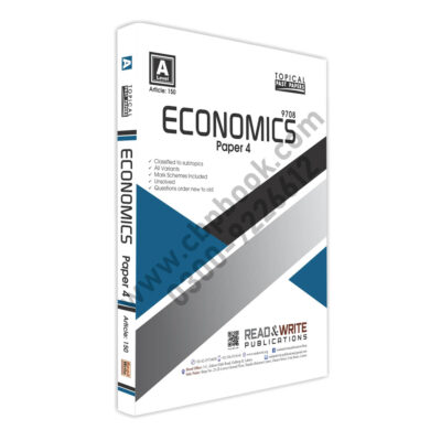 A Level ECONOMICS Paper 4 Topical By Imran Latif (Art#150) - Read & Write