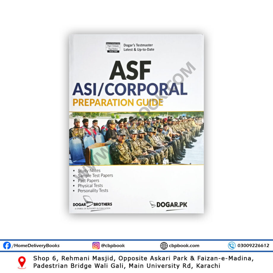 ASF ASI / Corporal Preparation Guide – Dogar Brother – CBPBOOK