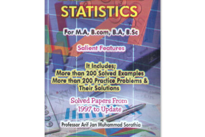 Advanced Economics Statistics By Prof Arif Jan Muhammad Universal