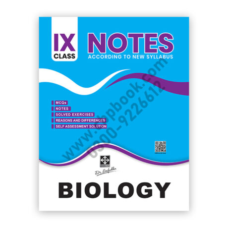 BIOLOGY Notes For Class IX - Class 9 By Dr Saifuddin