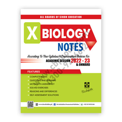 BIOLOGY Notes For Class X - Class 10 By Dr Saifuddin
