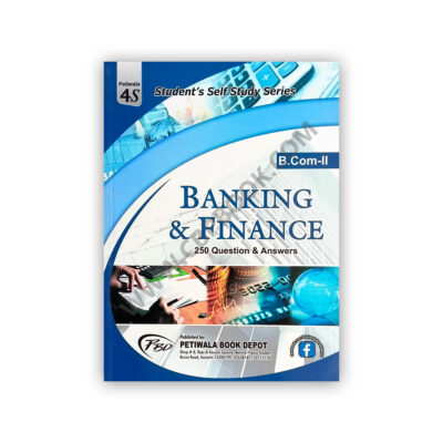 Banking & Finance For B Com 2 Dr Asim Mehboob – Petiwala Book