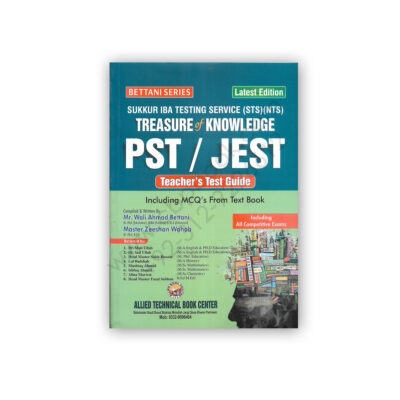 Bettani Series IBA Sukkur PST | JEST Teacher Guide – Allied Technical