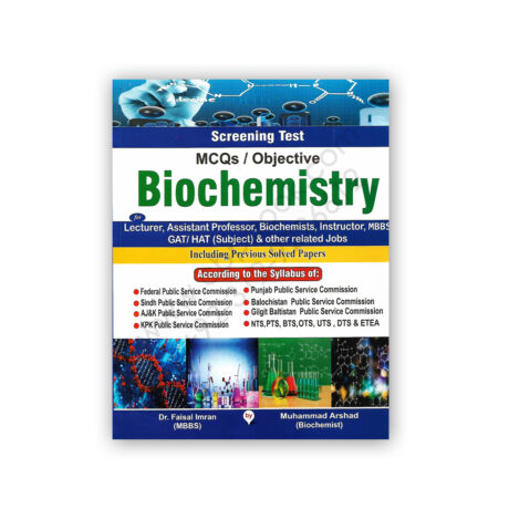 Biochemistry MCQs By Dr Faisal Imran & M Arshad – Bhatti Sons