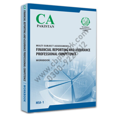 CA MSA 1 Financial Reporting & Assurance Workbook 2022 ICAP