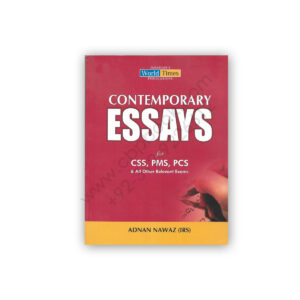 CONTEMPORARY ESSAYS For CSS PMS PCS By Adnan Nawaz - JWT