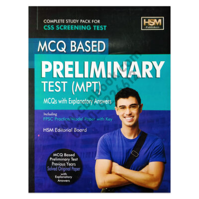 CSS Screening Test MCQ Based Preliminary Test (MPT) – HSM Publishers