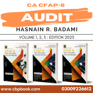 CA CFAP 6 AARS Audit Vol (1,2,3) 2023 By Hasnain R Badami - TSB