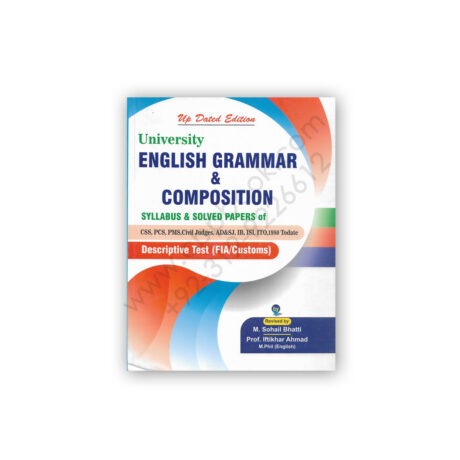 English Grammar & Composition Descriptive Test - Bhatti