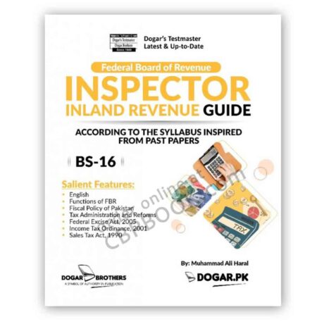FBR Inspector Inland Revenue (BS-16) Guide 2021 Edition Dogar Brotherv