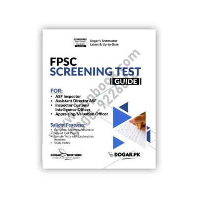 FPSC Screening Test Guide For ASF - Dogar Brother