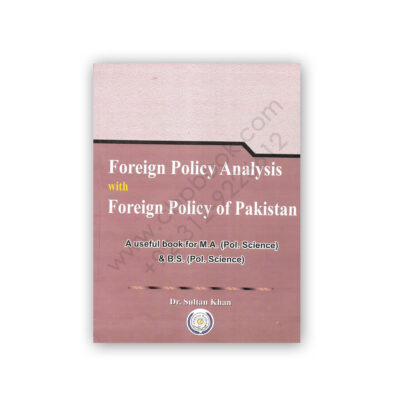 Foreign Policy Analysis By Dr Sultan Khan – Famous Books