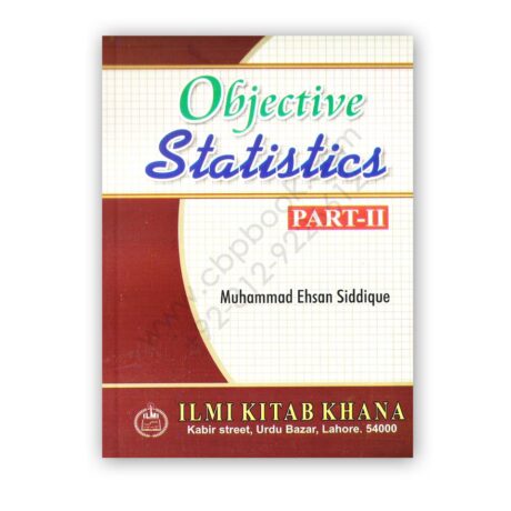 ILMI Objective Statistics Part 2 By Muhammad Ehsan Siddique