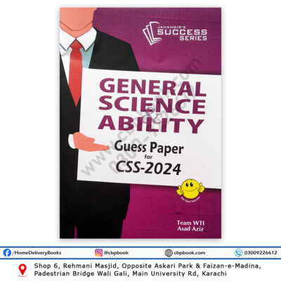 GENERAL SCIENCE & ABILITY Guess Papers For CSS 2024 - Jahangir WorldTimes