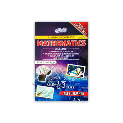 A Handbook of Mathematics For Class IX By Mashkoor Ahmed – Ali