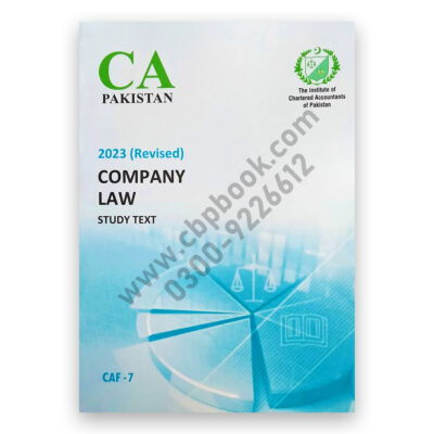 CA CAF-7 Company Law – Study Text (2023) ICAP