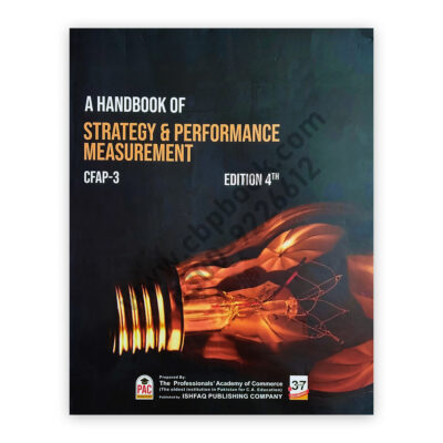 CA CFAP 3 Strategy & Performance Measurement 4th Edition 2023 - PAC