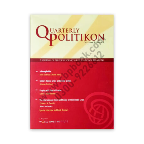 Quarterly Politikon V-2 I-1 (Journal of Political Science & IR) - JWT