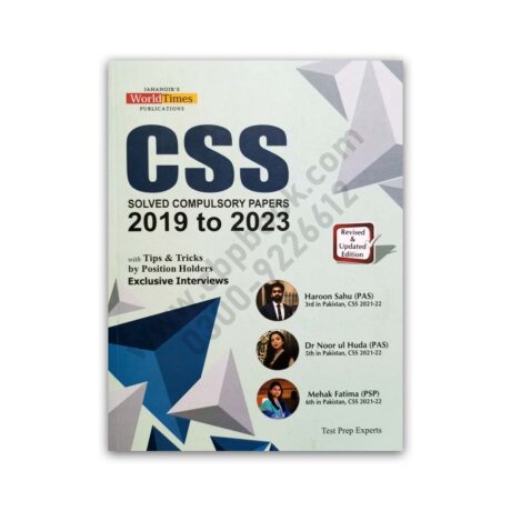JWT CSS Solved Compulsory Papers 2023 with Tips & Tricks Position Holders