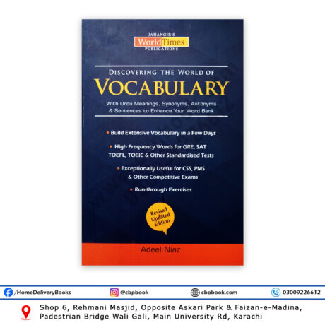 Discovering The World of Vocabulary By Adeel Niaz Jahangir Worldtimes