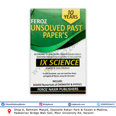 10 Years Unsolved IX Science Chapterwise English & Urdu – Feroz Nasir