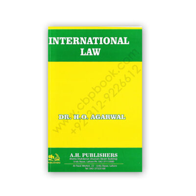 INTERNATIONAL LAW By Dr. H.O. AGARWAL (Soft Cover) - AH Publishers