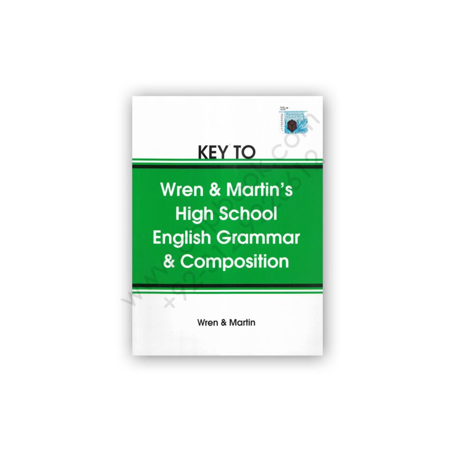Wren and Martin High School English Grammar and Composition CBPBOOK