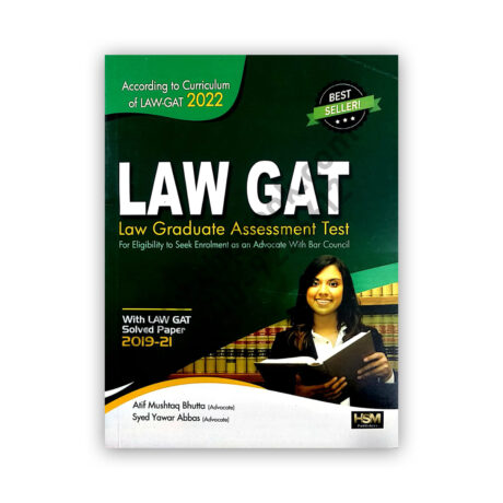 LAW GAT Law Graduate Assessment Test 2022 with Solved Papers - HSM