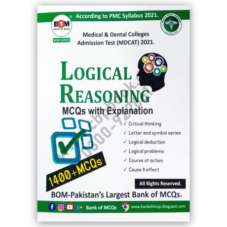 MDCAT Logical Reasoning MCQs with Explanation - BOM