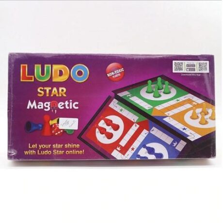 Magnetic Ludo Large Size - Ludo Magnet - Ludostar - Non Toxic Plastic