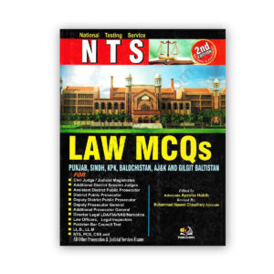 NTS LAW MCQs 2nd Edition By Advocate Ayesha Habib - AH Publishers