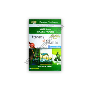Notes with Solved Papers Economy of Pakistan For BCom 2 - Ali Book