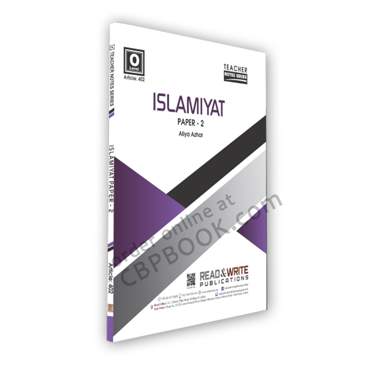 O Level Islamiat P2 Notes By Aliya Azhar (Art402) – Read & Write – CBPBOOK