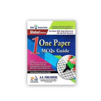 One Paper MCQs Guide 2nd Ed By Rana Muhammad Sarfraz Khan - AH