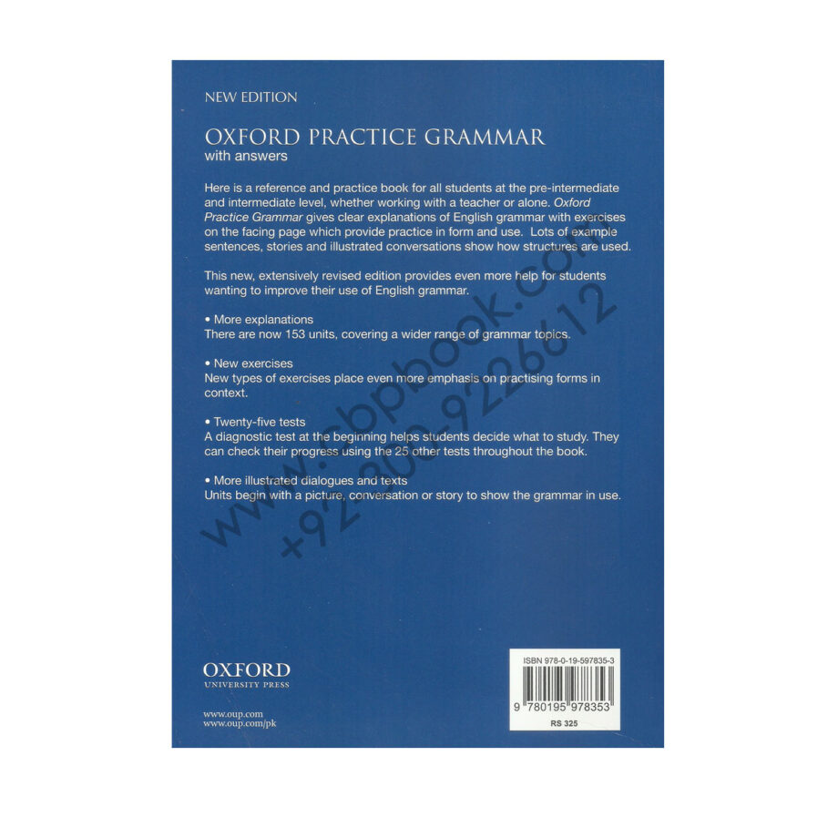 Oxford Practice Grammar with Answers John Eastwood – CBPBOOK