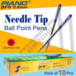PIANO Pro Ball Point Pen 0.8mm – Pack of 10