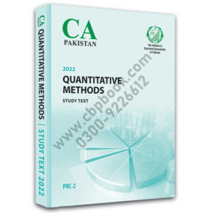 CA PRC Level 2 Quantitative Methods ICAP