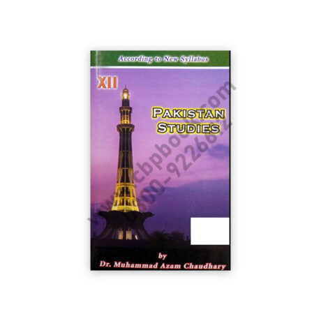 Pakistan Studies in English For XII Intermediate By Dr. M. Azam Chaudhary