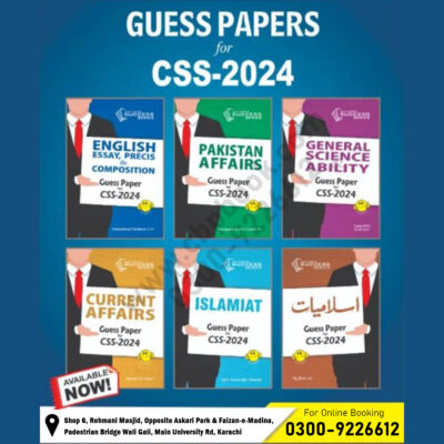 CSS Guess Papers DEAL For CSS 2024 – Jahangir WorldTimes