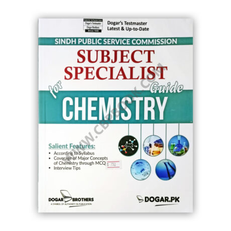 Subject Specialist Guide For CHEMISTRY – DOGAR Brother
