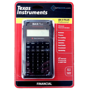 Texas Instruments Advanced Financial Calculator BA II Plus Professional