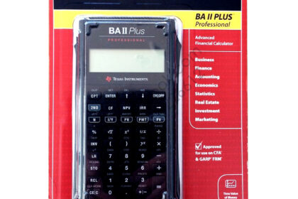 Texas Instruments Advanced Financial Calculator BA II Plus Professional