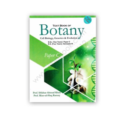 Text Book of BOTANY Paper C For BSc & BS By Prof Iftikhar Ahmad Khan – M I