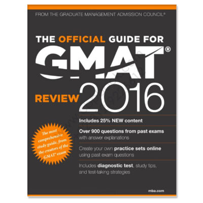 The Official Guide for GMAT Review 2016 with Question Bank by GMAC