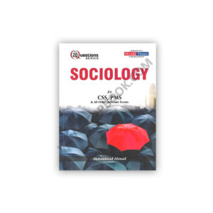 Top 20 Questions Sociology For CSS PMS By M Ahmad - JWT