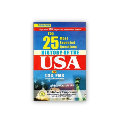 Top 25 Questions on USA History For CSS PMS By Nawazish Ali - Emporium